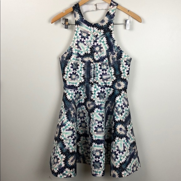silence + noise Dresses & Skirts - Silence + Noise RacerBack Scuba Skater Dress